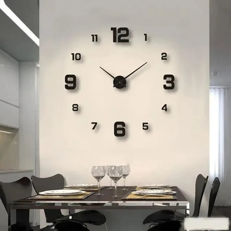 creative farmless DIY wall clock wall